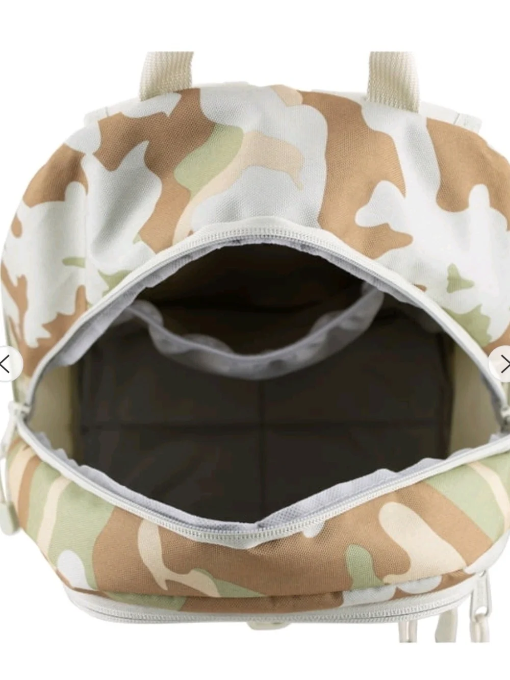 Camouflage Utility Backpack - Tan Green Camo